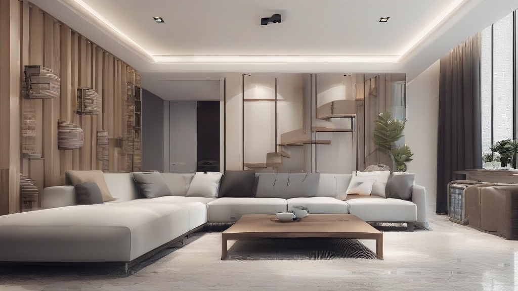 阳台翻新改造指南：轻奢风吊顶设计打造高级感空间