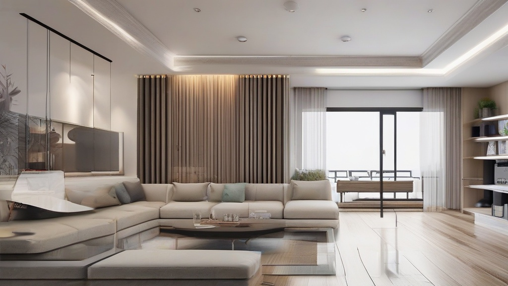 大户型阳台装修指南：日式禅意与轻奢照明的完美融合