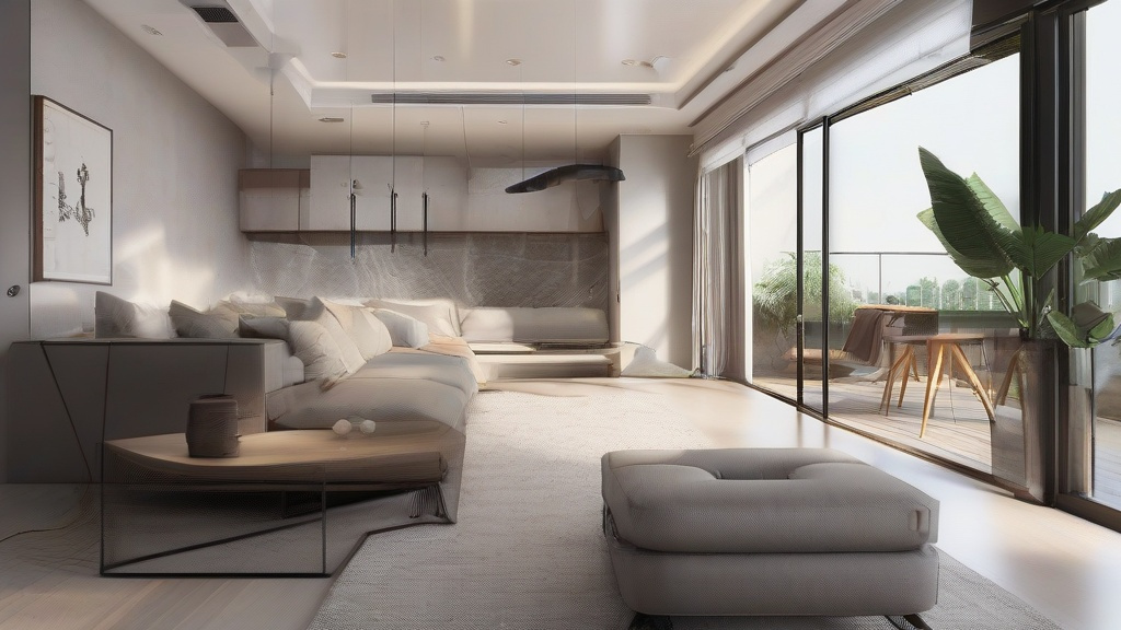 北欧风客厅装修全攻略：收纳、软装与吊顶设计指南