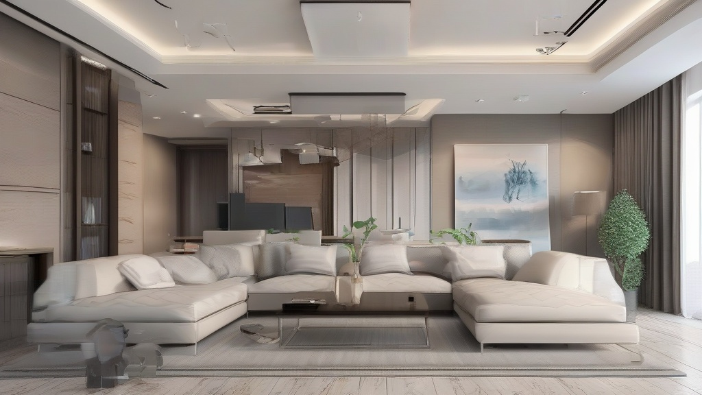 大户型客厅日式风墙面装饰指南：自然与空间的完美融合