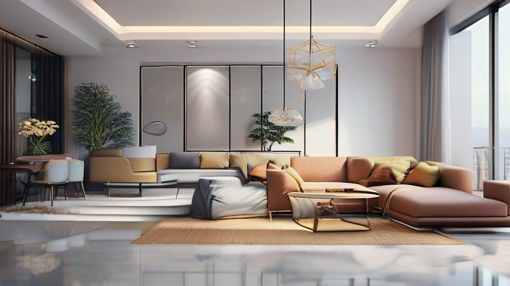 客厅装修全攻略：小户型扩容+新中式美学+现代简约收纳术