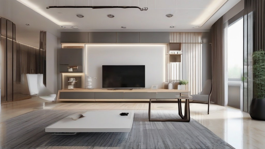 小户型客厅美式风装修指南：吊顶与墙面的设计巧思