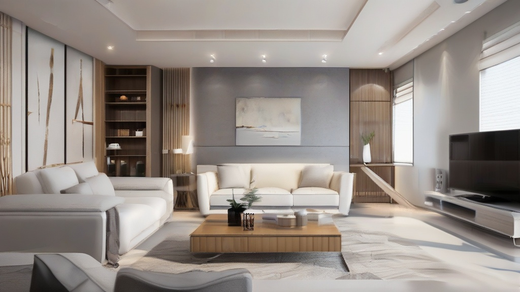 小户型客厅日式风装修指南：墙面、照明与空间魔法