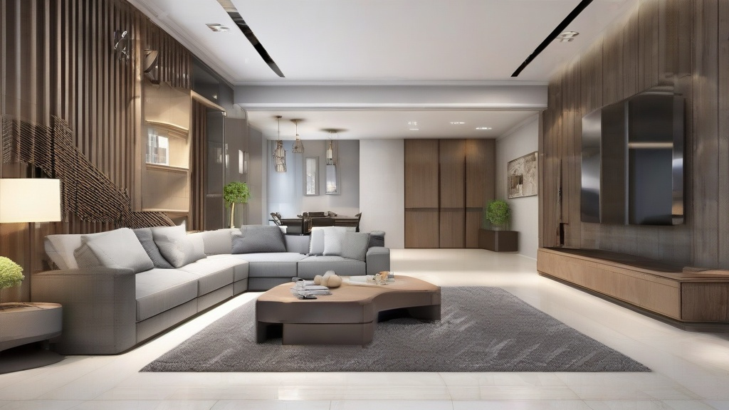 客厅装修全攻略：现代简约风+收纳技巧+瓷砖选择指南