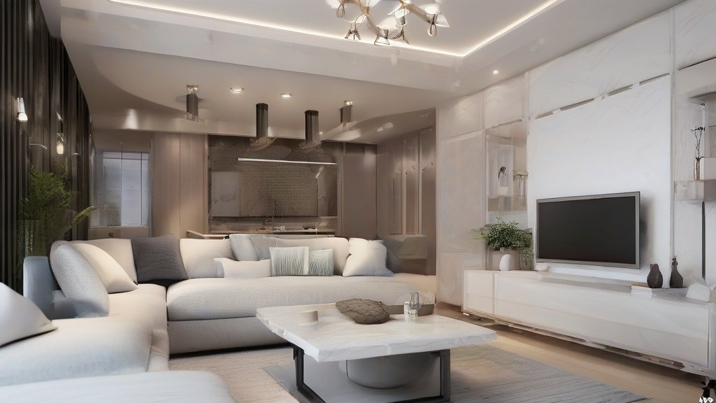 大户型新中式客厅装修指南：软装搭配的东方美学实践