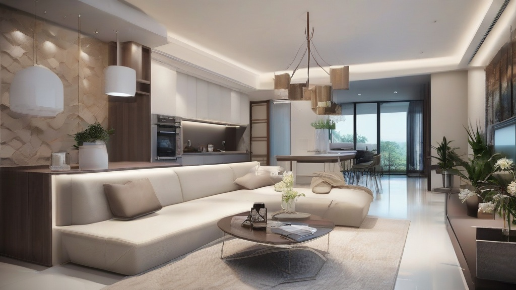 客厅装修指南：照明设计与瓷砖选择的黄金法则