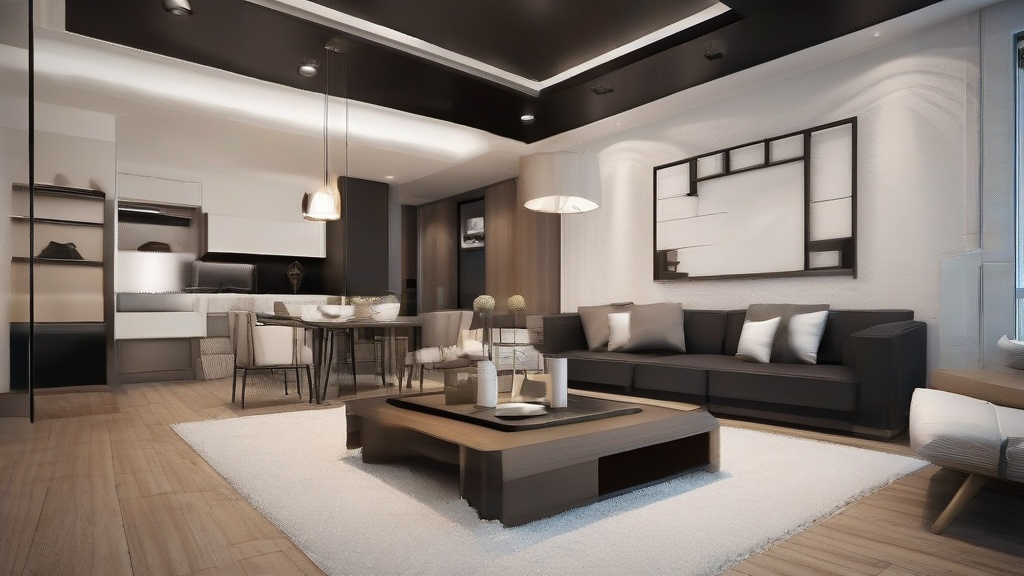 客厅装修三要素：照明、地板与现代简约风格的完美融合