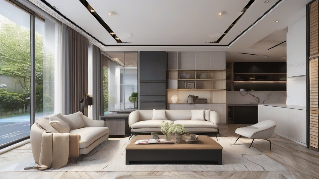 客厅装修指南：中式典雅与美式休闲的地板搭配艺术